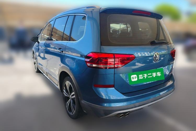 Used Volkswagen Touran 2018 Volkswagen Touran L 280TSI DSG Boundary Edition 7 Seats China V Emission Standard Rear Left 45 Deg