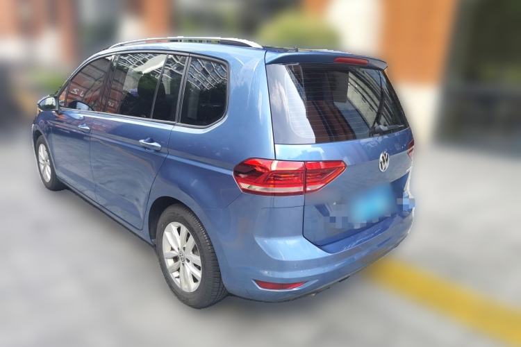 Used Volkswagen Touran 2018 Volkswagen Touran L 280TSI DSG Comfort Edition 7 Seats China VI Standard Rear Left 45 Deg