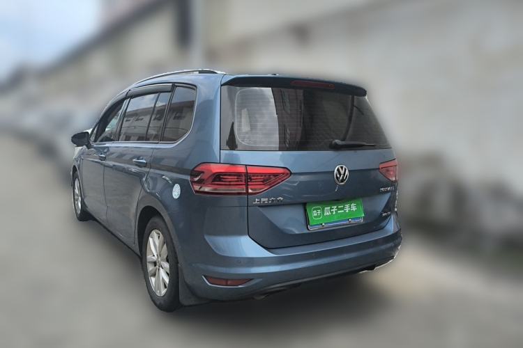 Used Volkswagen Touran 2018 Volkswagen Touran L 280TSI DSG Comfort Edition 7 Seats China V Emission Standard Rear Left 45 Deg