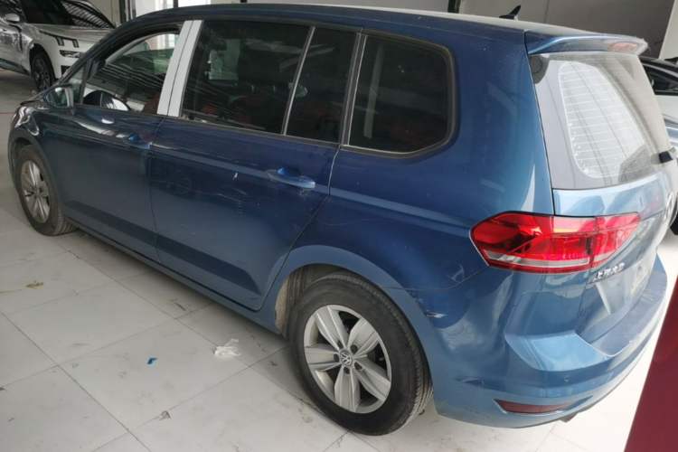 Used Volkswagen Touran 2018 Volkswagen Touran L 280TSI DSG Style Edition 7 Seats China VI Standard Rear Left 45 Deg