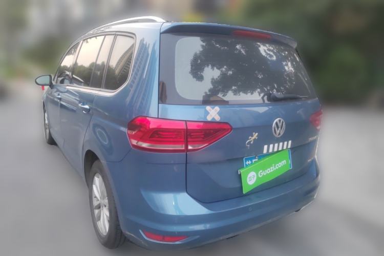 Used Volkswagen Touran 2018 Volkswagen Touran L 280TSI DSG Comfort Edition 7 Seats China V Emission Standard Rear Left 45 Deg