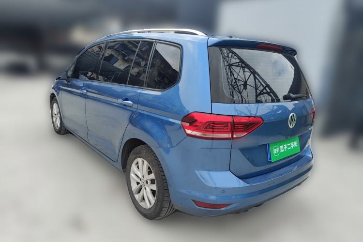 Used Volkswagen Touran 2018 Volkswagen Touran L 280TSI DSG Comfort Edition 7 Seats China VI Standard Rear Left 45 Deg