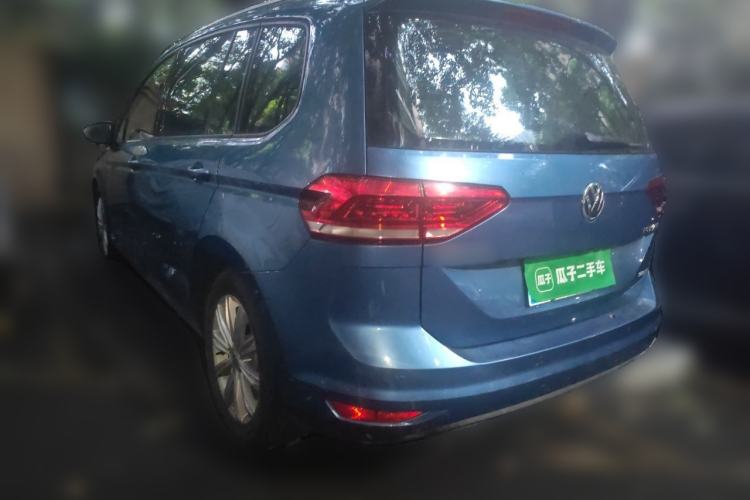 Used Volkswagen Touran 2018 Volkswagen Touran L 280TSI DSG Comfort Edition 7 Seats China V Emission Standard Rear Left 45 Deg