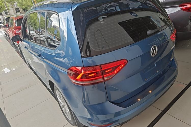 Used Volkswagen Touran 2018 Volkswagen Touran L 280TSI DSG Comfort Edition 7 Seats China V Emission Standard Rear Left 45 Deg