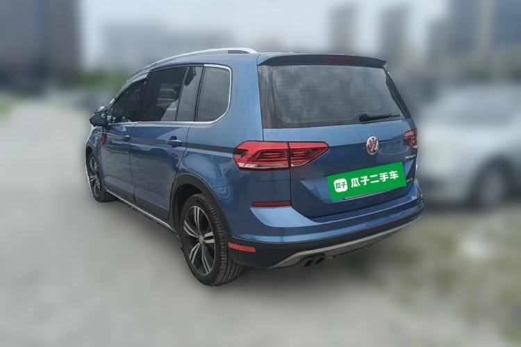 Used Volkswagen Touran 2018 Volkswagen Touran L 280TSI DSG Boundary Edition 7 Seats China V Emission Standard Rear Left 45 Deg