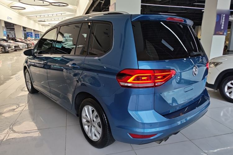 Used Volkswagen Touran 2018 Volkswagen Touran L 280TSI DSG Comfort Edition 7 Seats China V Emission Standard Rear Left 45 Deg