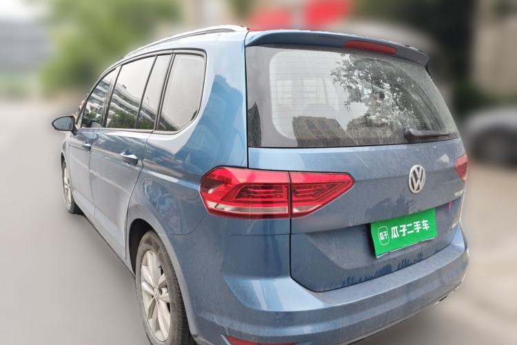 Used Volkswagen Touran 2018 Volkswagen Touran L 280TSI DSG Comfort Edition 7 Seats China VI Standard Rear Left 45 Deg