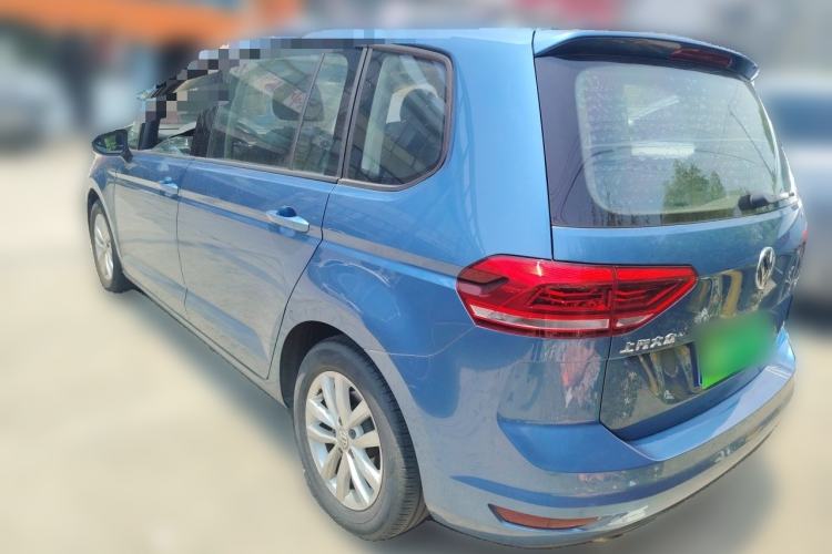 Used Volkswagen Touran 2018 Volkswagen Touran L 280TSI DSG Comfort Edition 7 Seats China V Emission Standard Rear Left 45 Deg