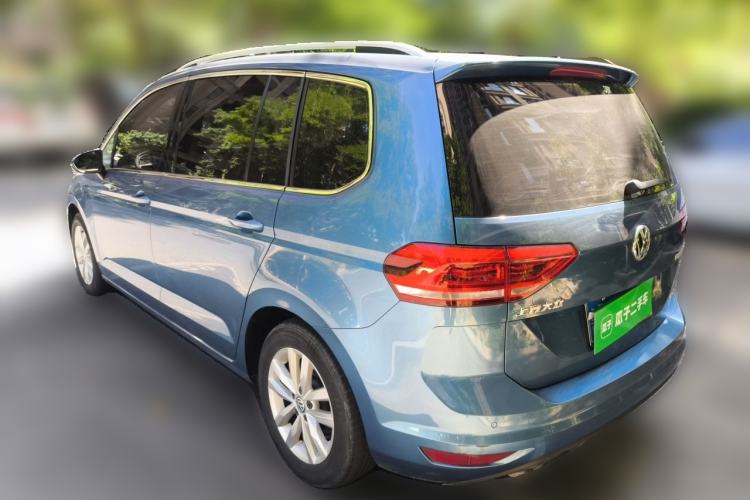 Used Volkswagen Touran 2018 Volkswagen Touran L 280TSI DSG Comfort Edition 7 Seats China V Emission Standard Rear Left 45 Deg