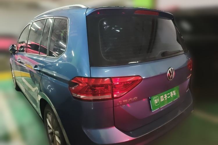 Used Volkswagen Touran 2018 Volkswagen Touran L 280TSI DSG Comfort Edition 7 Seats China V Emission Standard Rear Left 45 Deg