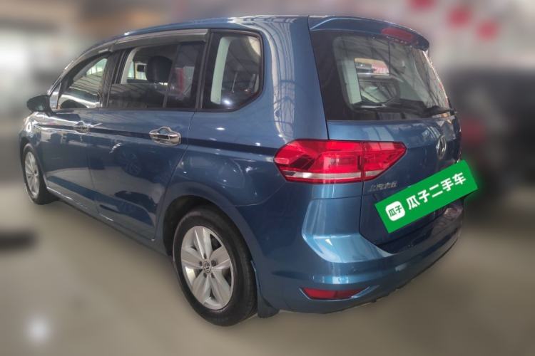 Used Volkswagen Touran 2018 Volkswagen Touran L 280TSI DSG Style Edition 7 Seats China VI Standard Rear Left 45 Deg