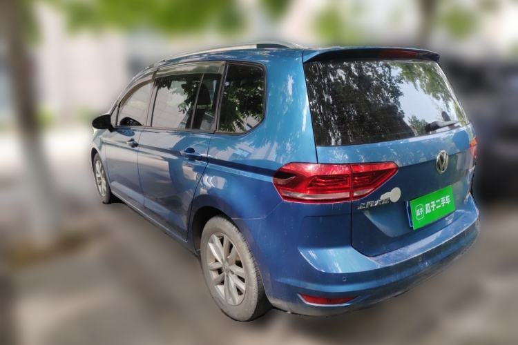 Used Volkswagen Touran 2018 Volkswagen Touran L 280TSI DSG Comfort Edition 7 Seats China V Emission Standard Rear Left 45 Deg