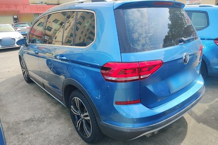Used Volkswagen Touran 2018 Volkswagen Touran L 280TSI DSG Boundary Edition 7 Seats China V Emission Standard Rear Left 45 Deg