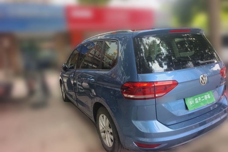 Used Volkswagen Touran 2018 Volkswagen Touran L 280TSI DSG Comfort Edition 7 Seats China V Emission Standard Rear Left 45 Deg