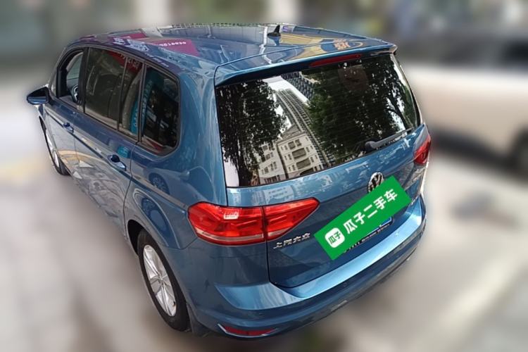 Used Volkswagen Touran 2018 Volkswagen Touran L 280TSI DSG Style Edition 7 Seats China VI Standard Rear Left 45 Deg