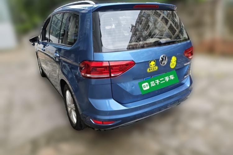 Used Volkswagen Touran 2018 Volkswagen Touran L 280TSI DSG Comfort Edition 7-seater Rear Left 45 Deg