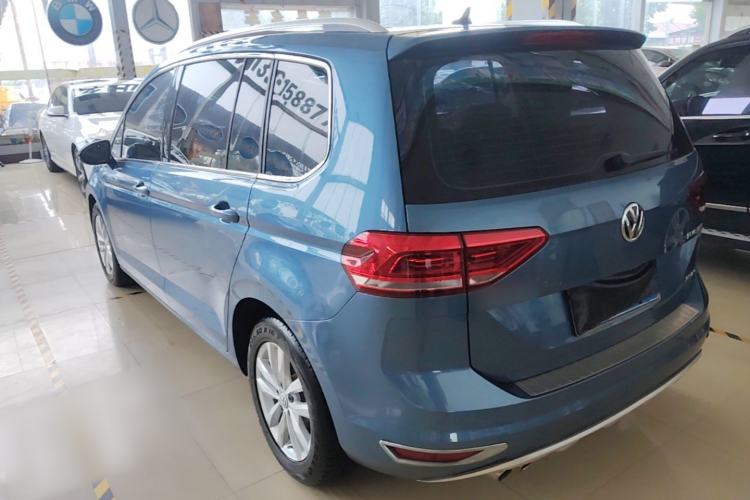 Used Volkswagen Touran 2018 Volkswagen Touran L 280TSI DSG Comfort Edition 7 Seats China V Emission Standard Rear Left 45 Deg