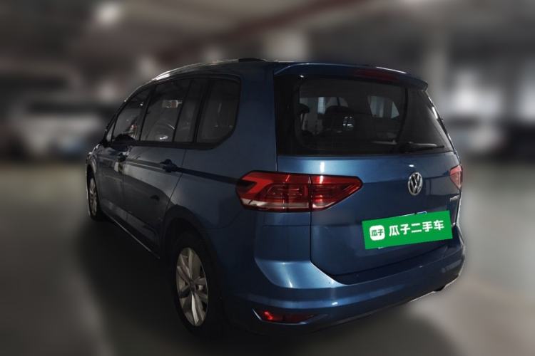 Used Volkswagen Touran 2018 Volkswagen Touran L 280TSI DSG Comfort Edition 7 Seats China VI Standard Rear Left 45 Deg