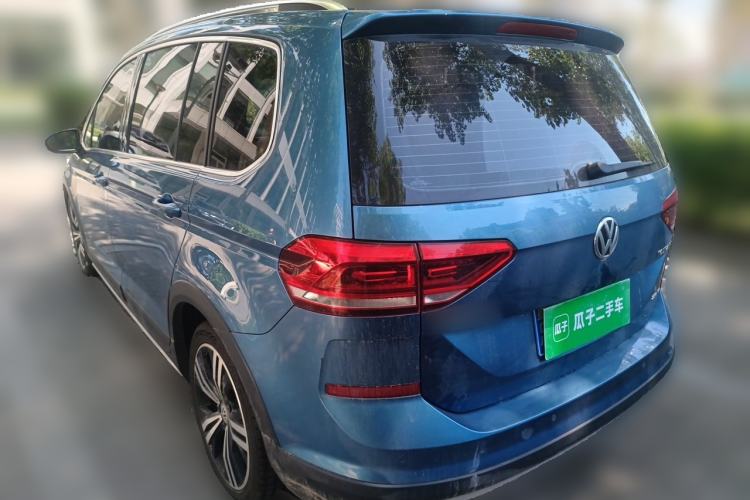 Used Volkswagen Touran 2018 Volkswagen Touran L 280TSI DSG Boundary Edition 7 Seats China VI Standard Rear Left 45 Deg