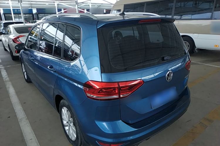 Used Volkswagen Touran 2018 Volkswagen Touran L 280TSI DSG Comfort Edition 7 Seats China VI Standard Rear Left 45 Deg