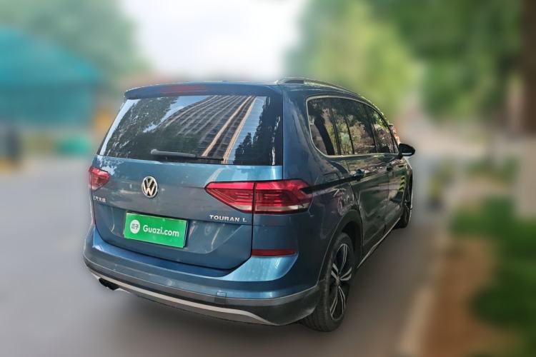 Used Volkswagen Touran 2018 Volkswagen Touran L 280TSI DSG Boundary Edition 7 Seats China V Emission Standard Rear Right 45 Deg