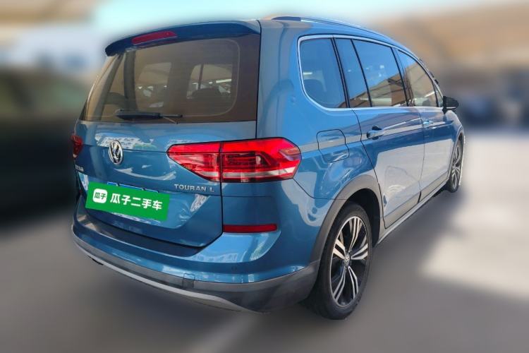 Used Volkswagen Touran 2018 Volkswagen Touran L 280TSI DSG Boundary Edition 7 Seats China V Emission Standard Rear Right 45 Deg
