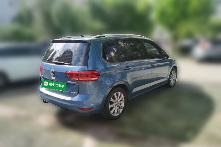 Used Volkswagen Touran 2018 Volkswagen Touran L 280TSI DSG Comfort Edition 7-seater Rear Right 45 Deg