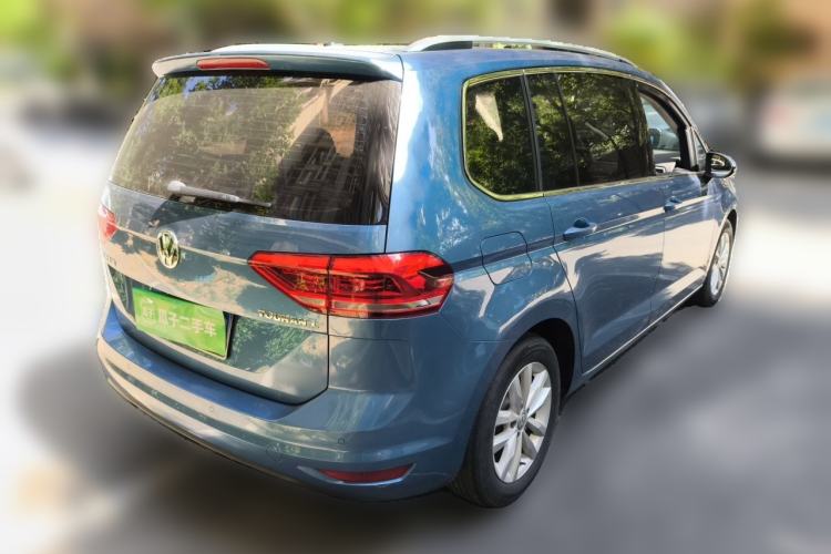 Used Volkswagen Touran 2018 Volkswagen Touran L 280TSI DSG Comfort Edition 7 Seats China V Emission Standard Rear Right 45 Deg