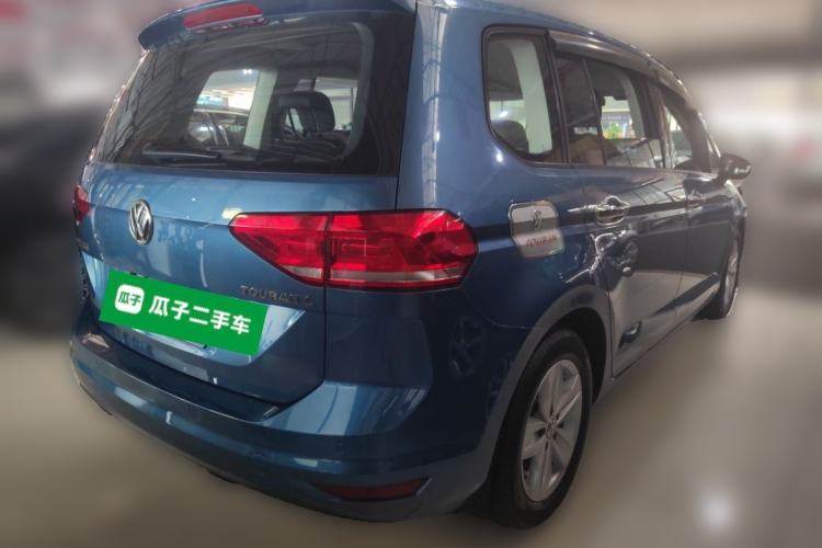 Used Volkswagen Touran 2018 Volkswagen Touran L 280TSI DSG Style Edition 7 Seats China VI Standard Rear Right 45 Deg