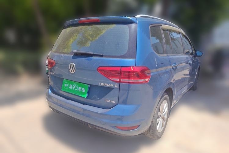Used Volkswagen Touran 2018 Volkswagen Touran L 280TSI DSG Comfort Edition 7 Seats China V Emission Standard Rear Right 45 Deg