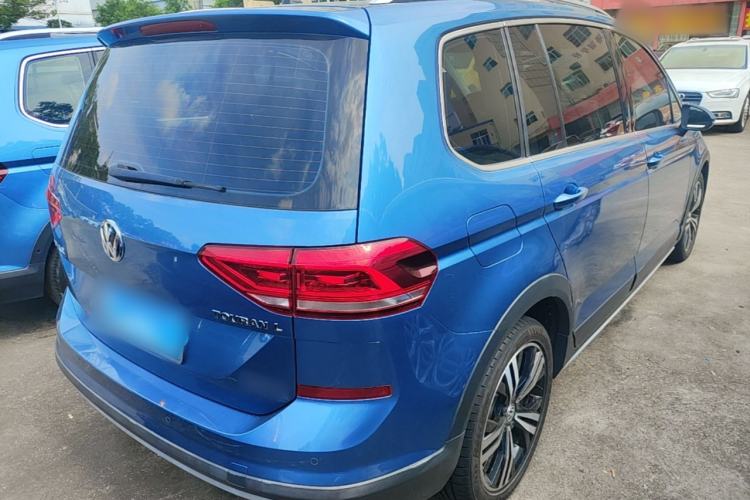 Used Volkswagen Touran 2018 Volkswagen Touran L 280TSI DSG Boundary Edition 7 Seats China V Emission Standard Rear Right 45 Deg