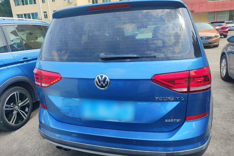 Used Volkswagen Touran 2018 Volkswagen Touran L 280TSI DSG Boundary Edition 7 Seats China V Emission Standard Rear