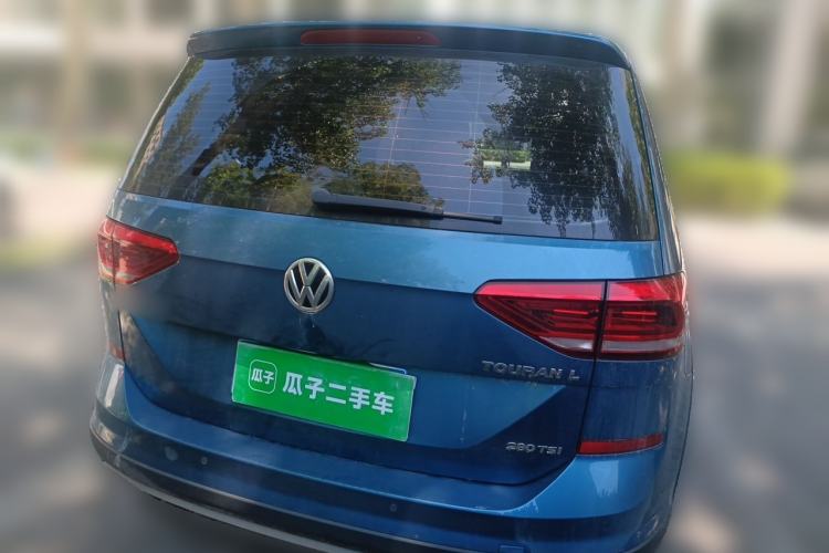 Used Volkswagen Touran 2018 Volkswagen Touran L 280TSI DSG Boundary Edition 7 Seats China VI Standard Rear