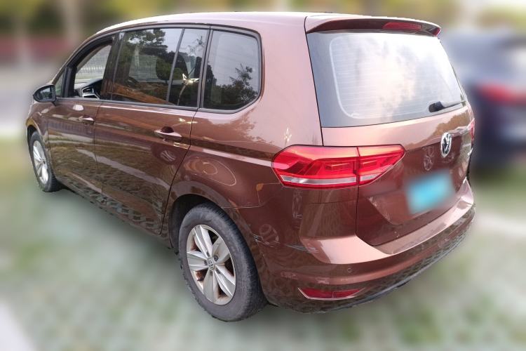 Used Volkswagen Touran 2018 Volkswagen Touran L 280TSI DSG Style Edition 7 Seats China V Emission Standard Rear Left 45 Deg