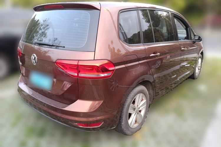 Used Volkswagen Touran 2018 Volkswagen Touran L 280TSI DSG Style Edition 7 Seats China V Emission Standard Rear Right 45 Deg