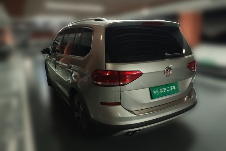 Used Volkswagen Touran 2018 Volkswagen Touran L 280TSI DSG Boundary Edition 7 Seats China VI Standard Rear Left 45 Deg