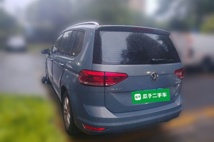 Used Volkswagen Touran 2018 Volkswagen Touran L 280TSI DSG Comfort Edition 7 Seats China V Emission Standard Rear Left 45 Deg