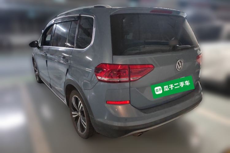 Used Volkswagen Touran 2018 Volkswagen Touran L 280TSI DSG Boundary Edition 7 Seats China V Emission Standard Rear Left 45 Deg