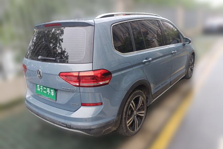 Used Volkswagen Touran 2018 Volkswagen Touran L 280TSI DSG Boundary Edition 7 Seats China V Emission Standard Rear Right 45 Deg