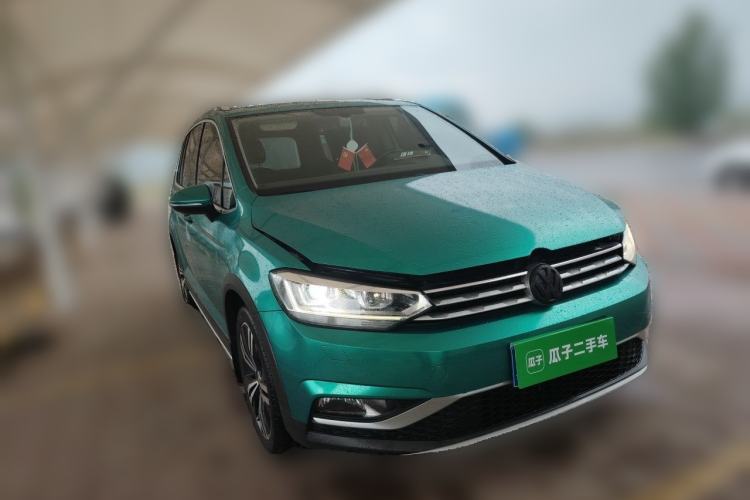 Used Volkswagen Touran 2018 Volkswagen Touran L 280TSI DSG Boundary Edition 6-Seater China V Emission Standard Front Right 45 Deg