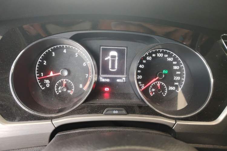 Used Volkswagen Touran 2018 Volkswagen Touran L 280TSI DSG Boundary Edition 6-Seater China V Emission Standard Instrument Cluster