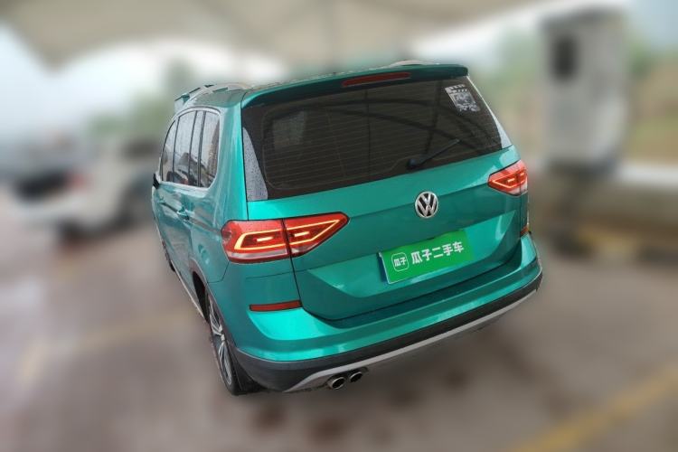 Used Volkswagen Touran 2018 Volkswagen Touran L 280TSI DSG Boundary Edition 6-Seater China V Emission Standard Rear Left 45 Deg