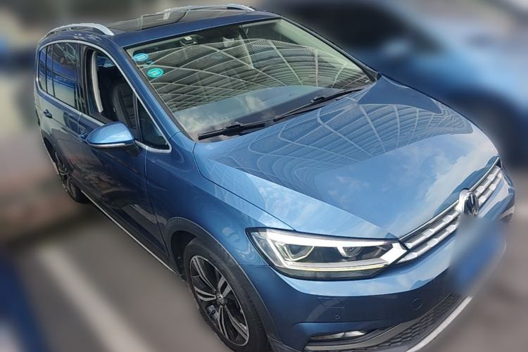 Used Volkswagen Touran 2018 Volkswagen Touran L 280TSI DSG Boundary Edition 7 Seats China V Emission Standard Front Right 45 Deg