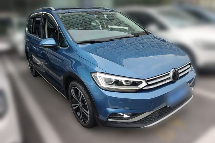 Used Volkswagen Touran 2018 Volkswagen Touran L 280TSI DSG Boundary Edition 7 Seats China V Emission Standard Front Right 45 Deg