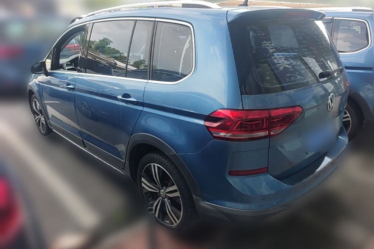 Used Volkswagen Touran 2018 Volkswagen Touran L 280TSI DSG Boundary Edition 7 Seats China V Emission Standard Rear Left 45 Deg