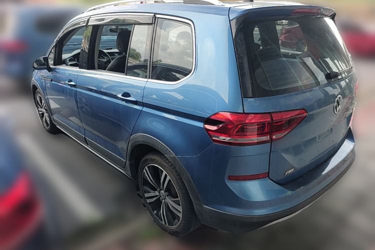 Used Volkswagen Touran 2018 Volkswagen Touran L 280TSI DSG Boundary Edition 7 Seats China V Emission Standard Rear Left 45 Deg