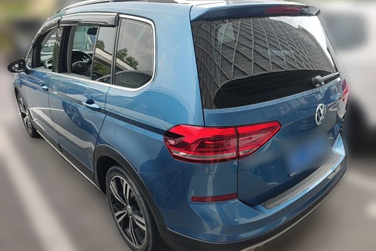 Used Volkswagen Touran 2018 Volkswagen Touran L 280TSI DSG Boundary Edition 7 Seats China V Emission Standard Rear Left 45 Deg