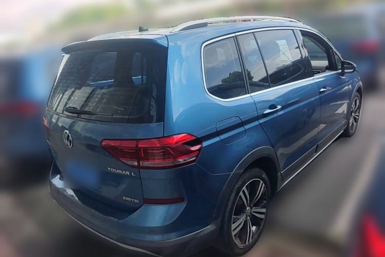 Used Volkswagen Touran 2018 Volkswagen Touran L 280TSI DSG Boundary Edition 7 Seats China V Emission Standard Rear Right 45 Deg