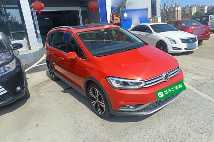 Used Volkswagen Touran 2018 Volkswagen Touran L 280TSI DSG Boundary Luxury Edition 6 Seats China V Emission Standard Front Right 45 Deg