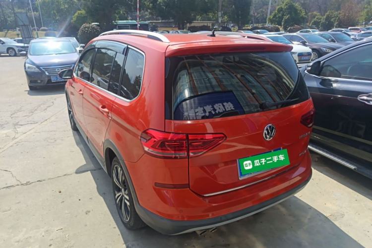 Used Volkswagen Touran 2018 Volkswagen Touran L 280TSI DSG Boundary Luxury Edition 6 Seats China V Emission Standard Rear Left 45 Deg